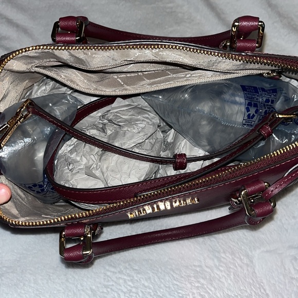 Dark purple cross body/ shoulder bag Michael Kors purse NWOT! - Picture 7 of 7
